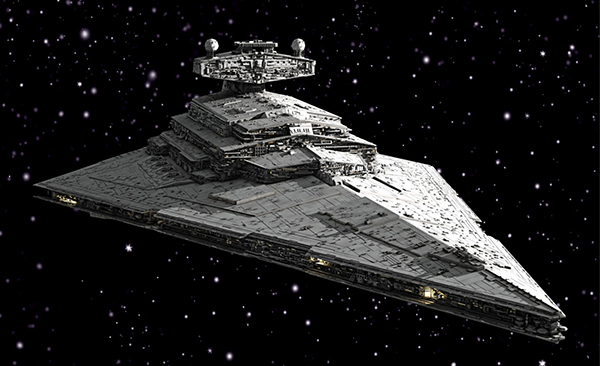 Star Wars Zvezda Revell Star Destroyer 1:2700 Effect LED Lighting Kit 